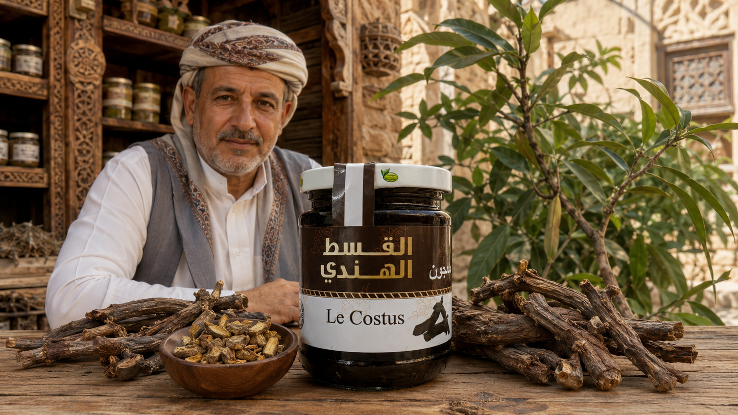CONFITURE AU MIEL DE COSTUS INDIEN DE KABYLIE 250 gr