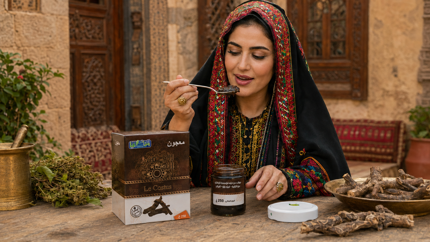 CONFITURE AU MIEL DE COSTUS INDIEN DE KABYLIE 250 gr
