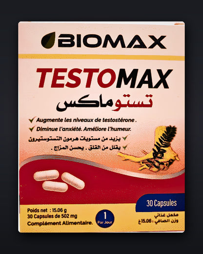 BIOMAX TESTOMAX - présentation studio