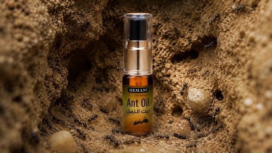 Huile de fourmi anti-repousse des poils — 30 ml (Hemani)