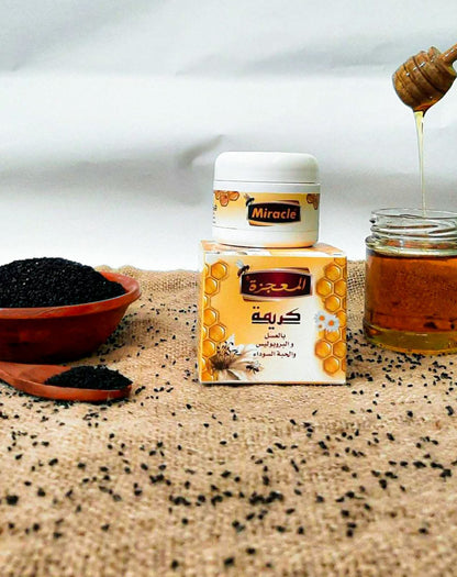 Crème MIRACLE® – Miel, Propolis & Nigelle (50 ml)