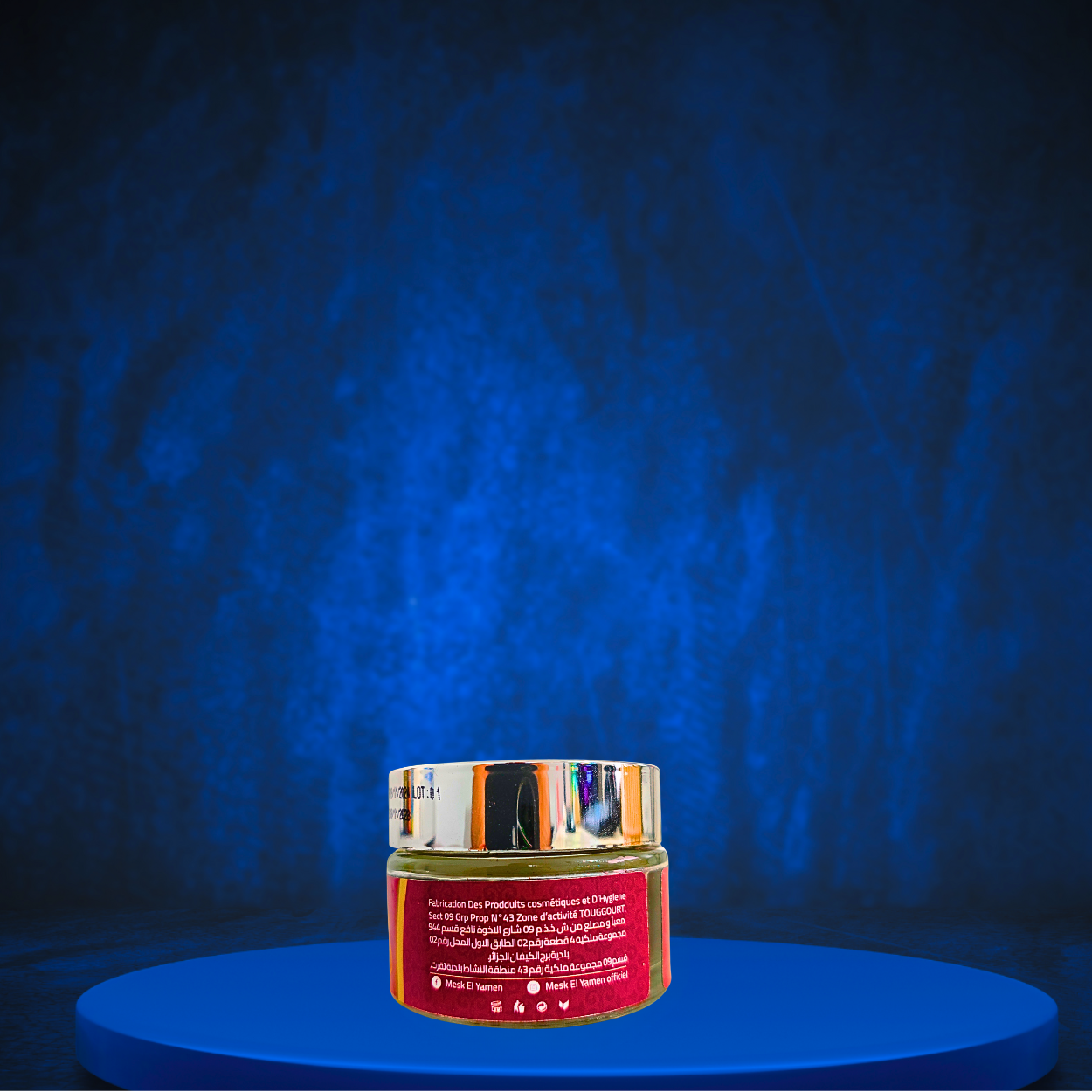 Pot d'encens al-Afrah – bakhour musk al-Yaman 20 g