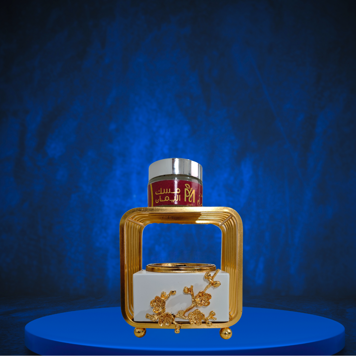 Pot d'encens al-Afrah – bakhour musk al-Yaman 20 g