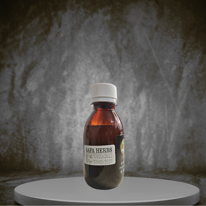 SIROP ANTI  KHAL'A ET PANIQUE AU MIEL ET AUX PLANTES CALMANTE