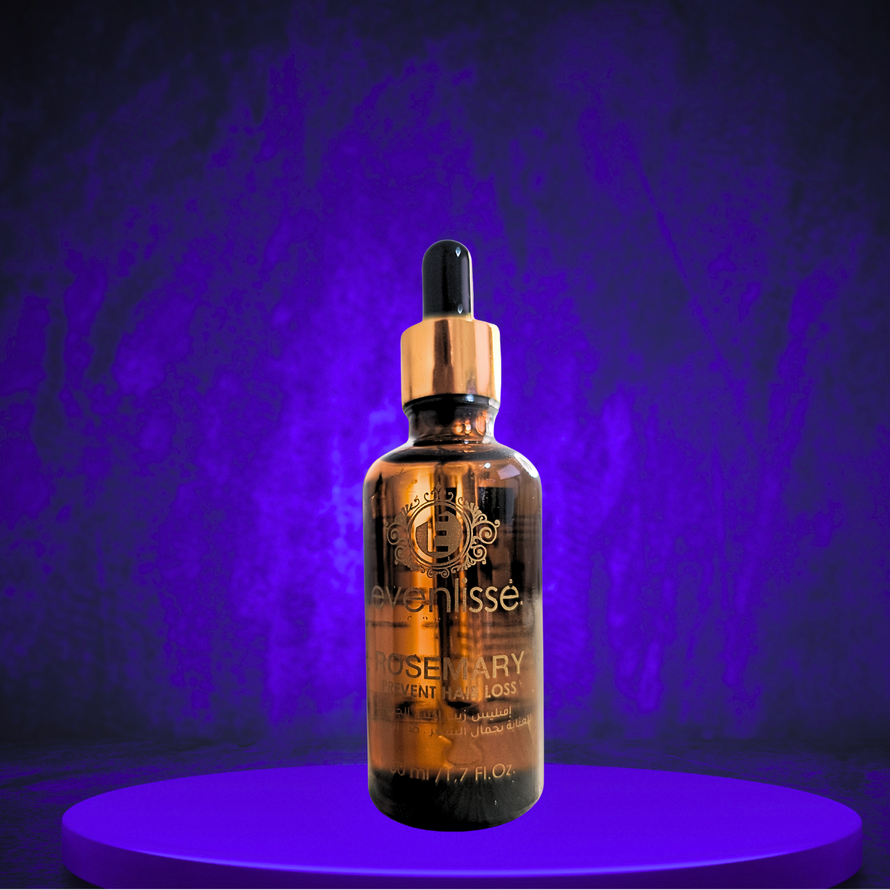 HUILE DE ROMARIN PURE 50 ML  -EVENLISSE - ANTI CHUTE DE CHEVEUX ET REPOUSSE -