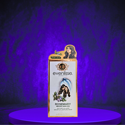 HUILE DE ROMARIN PURE 50 ML  -EVENLISSE - ANTI CHUTE DE CHEVEUX ET REPOUSSE -