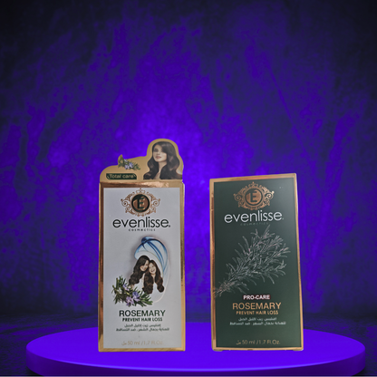 HUILE DE ROMARIN PURE 50 ML  -EVENLISSE - ANTI CHUTE DE CHEVEUX ET REPOUSSE -