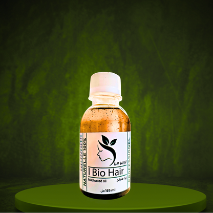 HUILE ANTI CHUTE DE CHEVEUX ET REPOUSSE - I BIO HAIR -  AUX PLANTES  125 ML