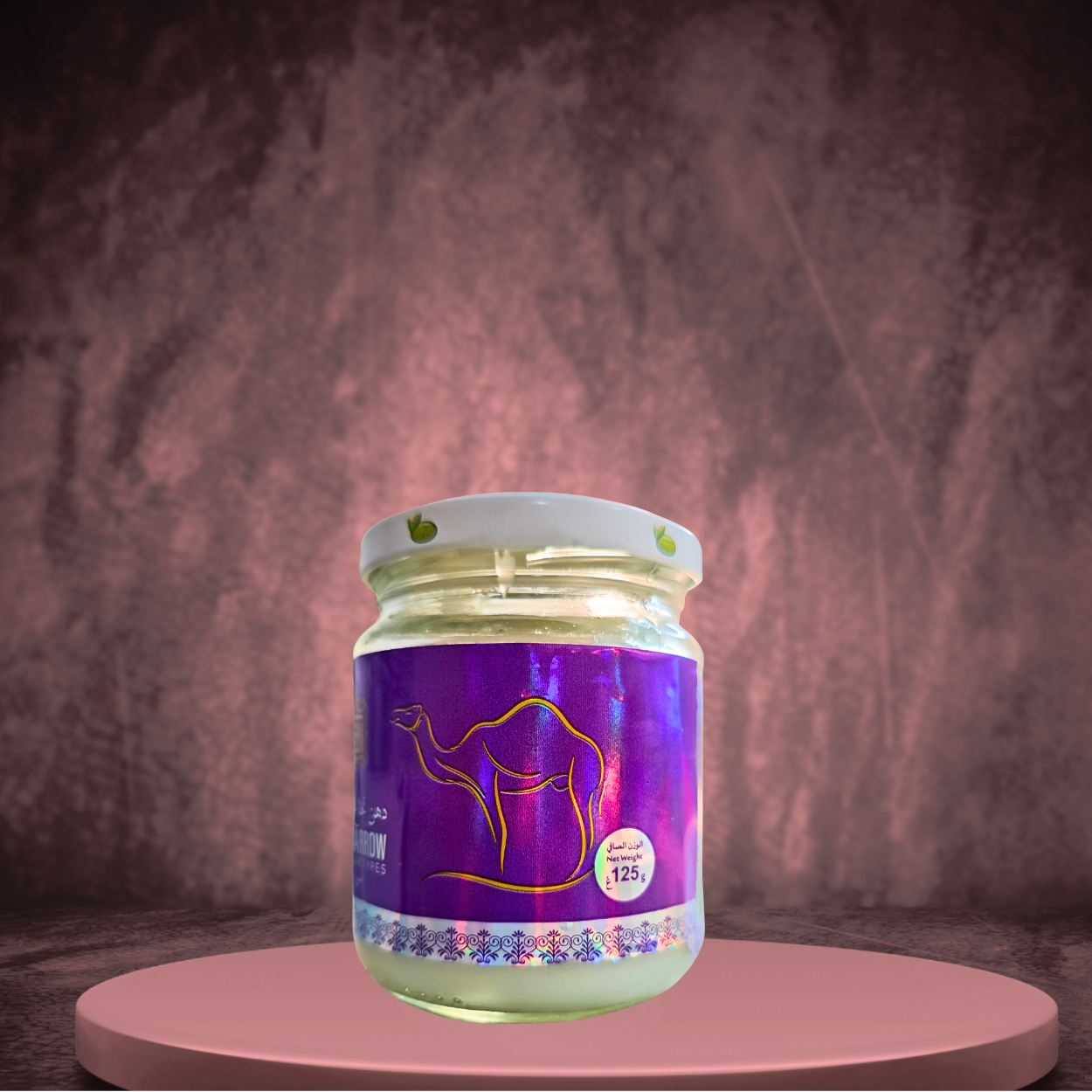 GRAISSE DE MOELLE DE CHAMELLE – SOIN CAPILLAIRE NOURRISANT (125 g)