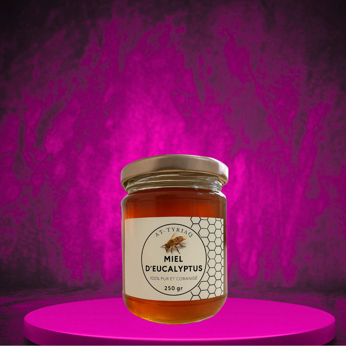 🍯MIEL D'EUCALYPTUS PUR ET CORANISE 250 GR