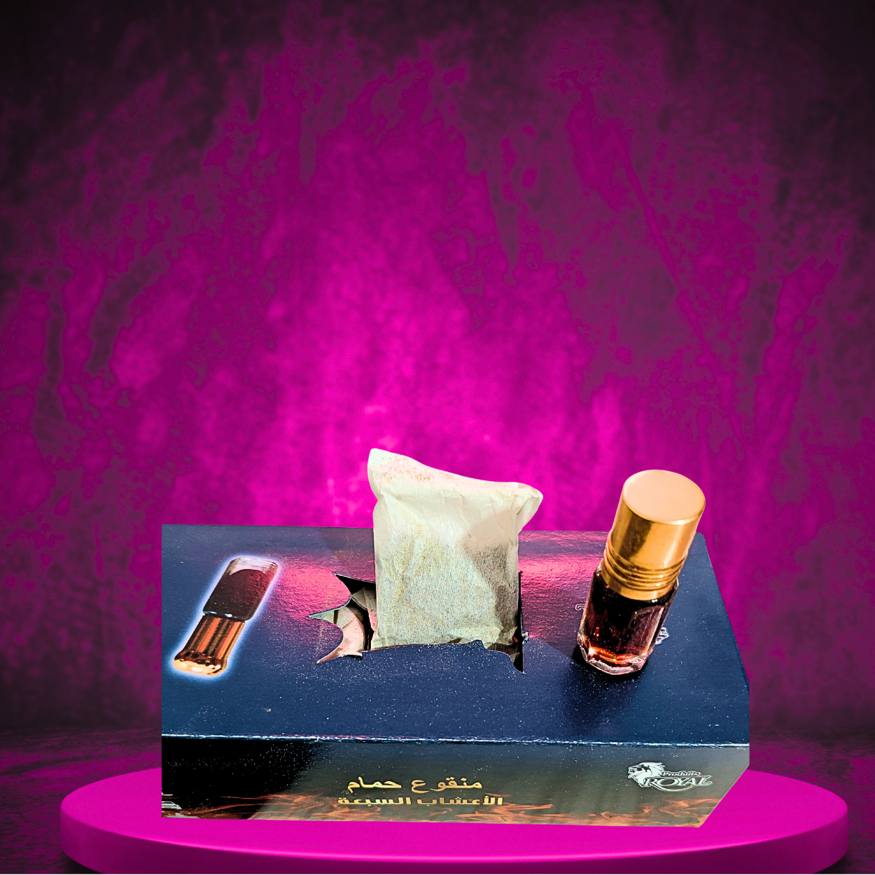 BOITE DE 30 TISANES AUX 7 PLANTES AVEC 1 MUSC NOIR