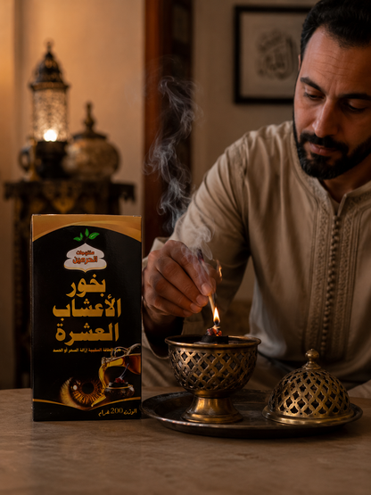 Bkhor aux 10 plantes contre le sihr et le hasad