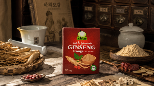 Poudre de ginseng rouge 10 g (SAFA)