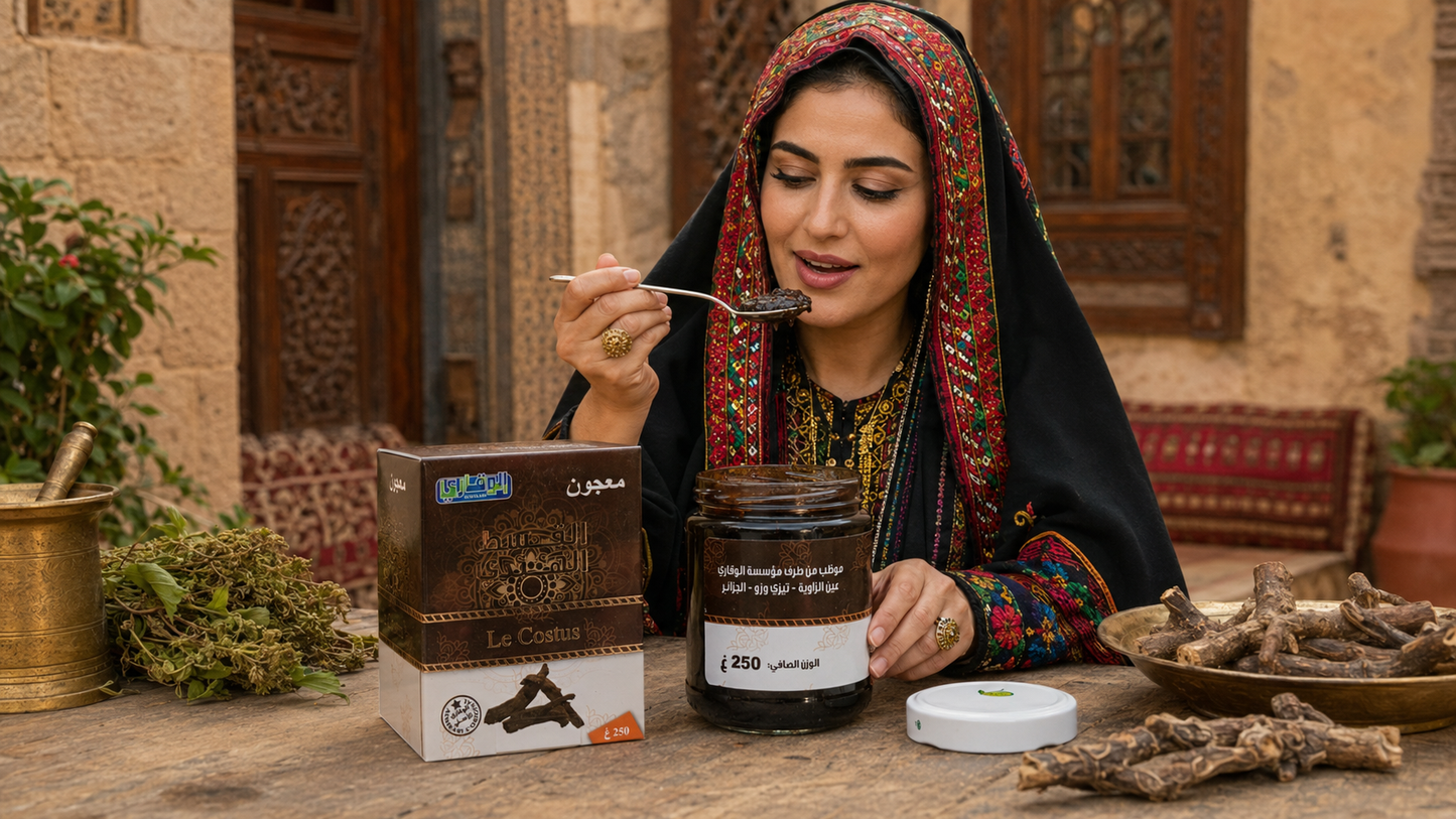CONFITURE AU MIEL DE COSTUS INDIEN DE KABYLIE 250 gr