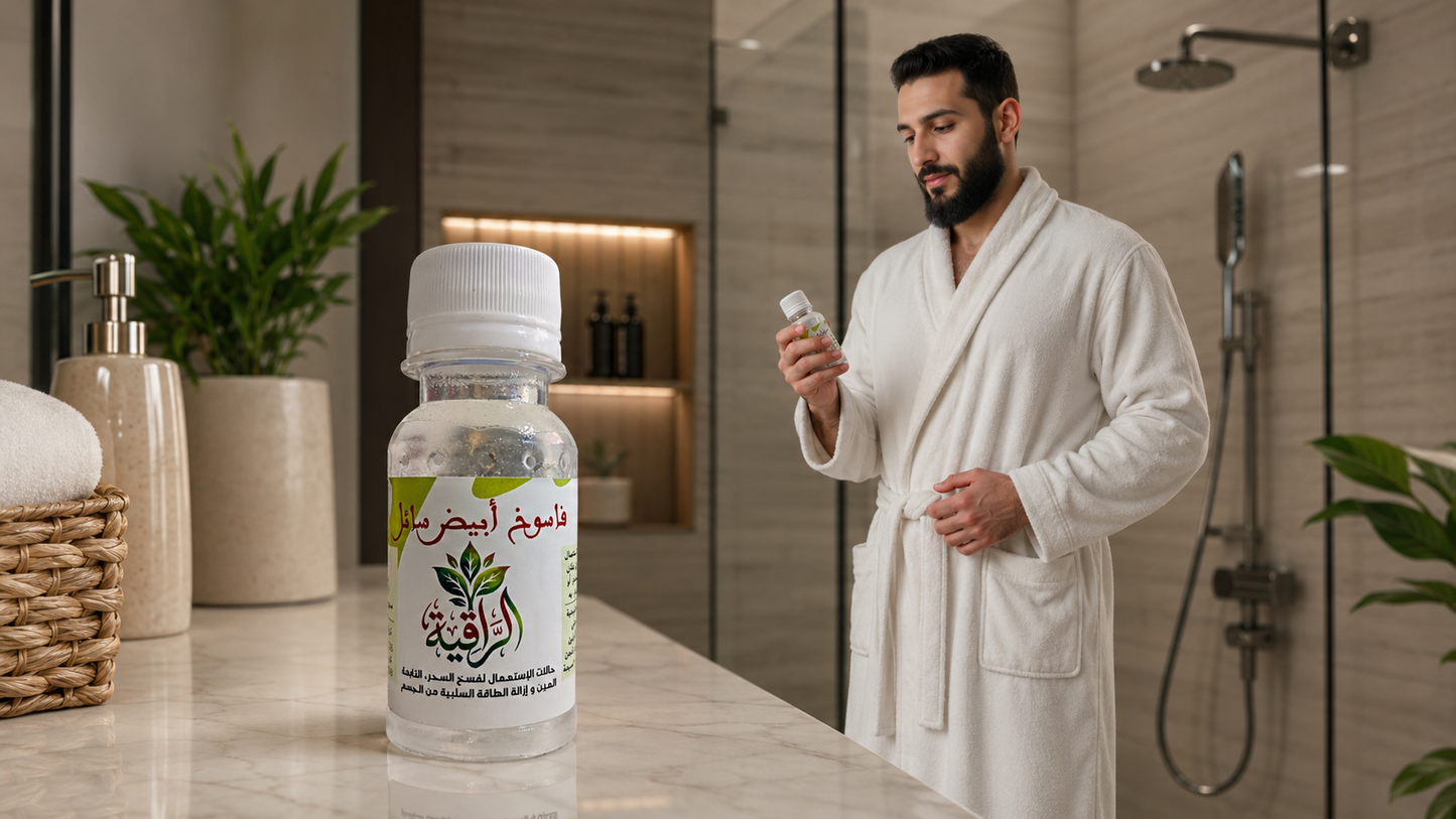 Fassoukh blanc liquide (Galbanum blanc) — 60 ml — odeur authentique du fassoukh