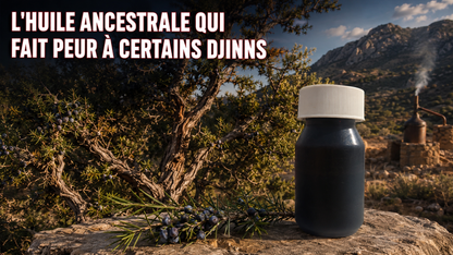 Huile de bois de cade (qatrane) pure – 40 ml