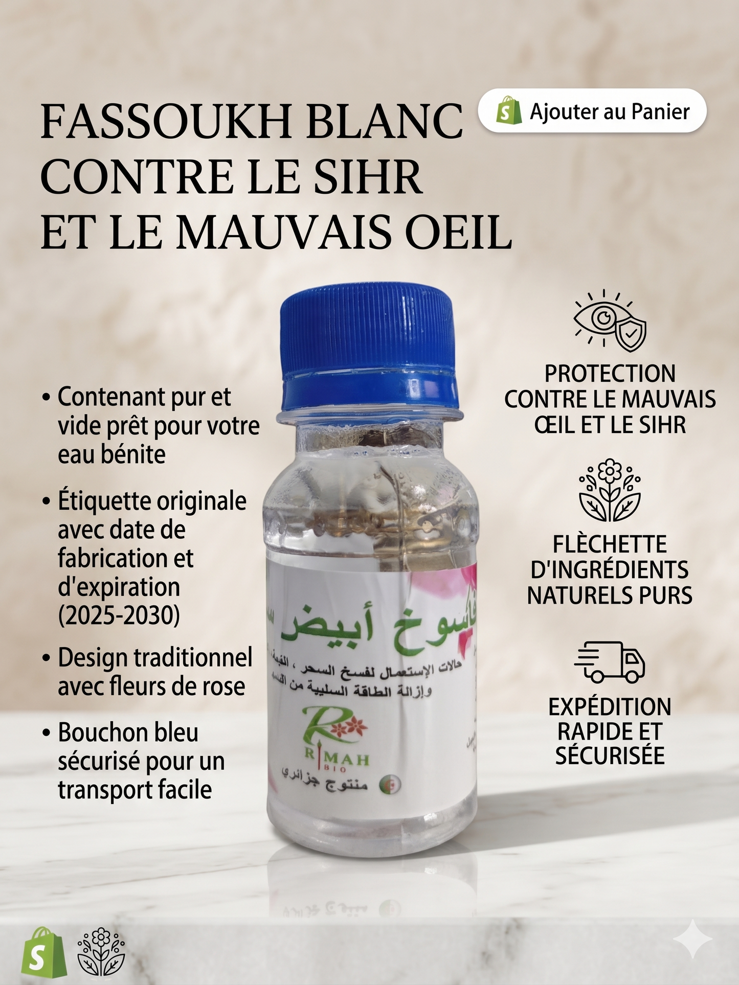 FASSOUKH LIQUIDE BLANC CORANISE