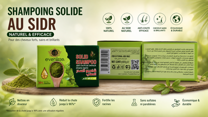 Shampoing solide au sidr — cheveux, peau et usage traditionnel -roqia-